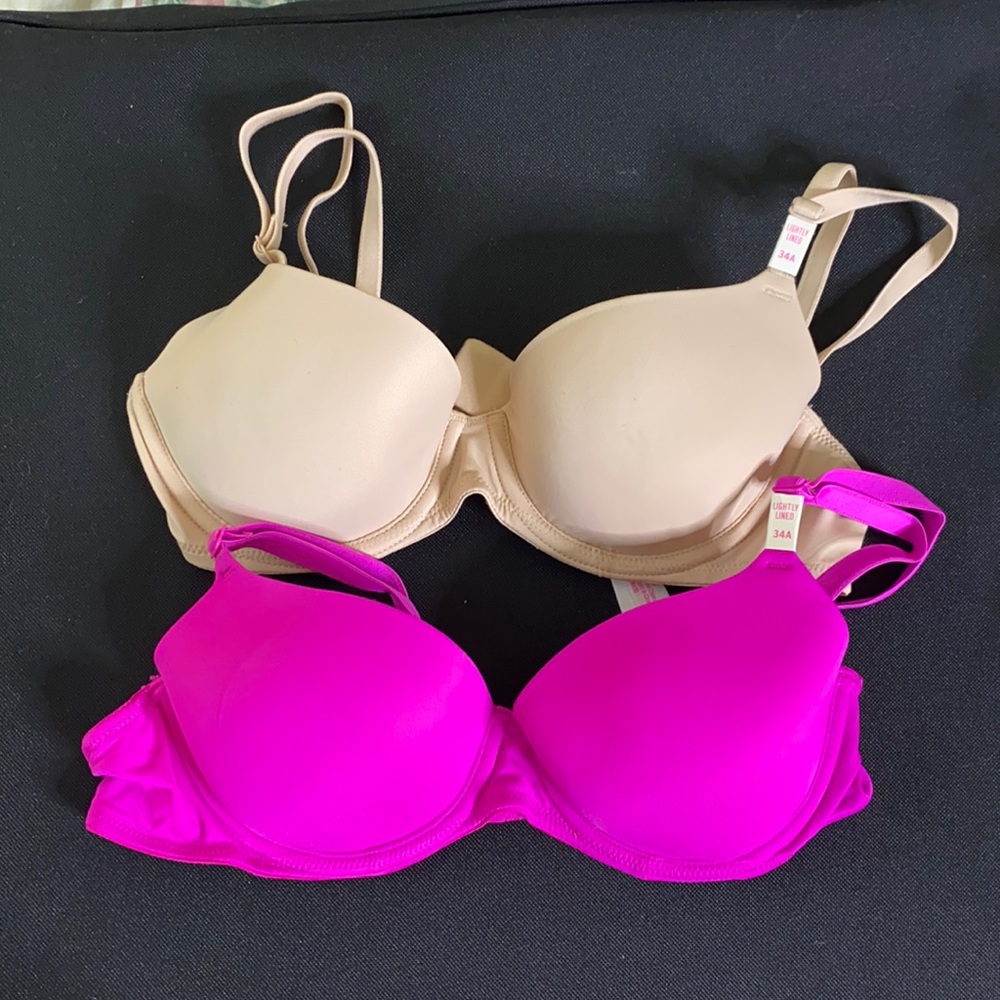 2 PINK Victoria's Secret Bras